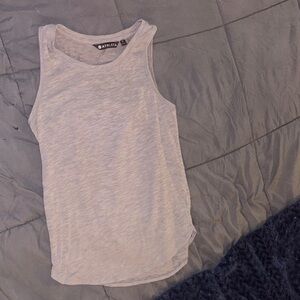 Athleta Light Gray Sleeveless Top